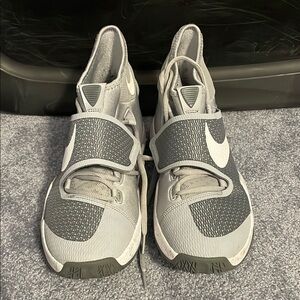 Nike Zoom Hyperrev Men's Wolf Grey/White Basketball Shoes
